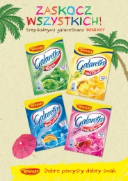 Galaretki w prawdziwie tropikalnym stylu