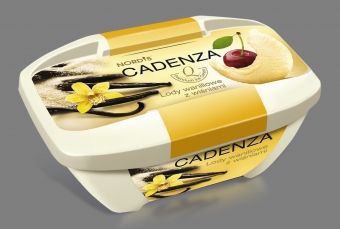 Lody Nordis Cadenza w ultranowoczesnym opakowaniu