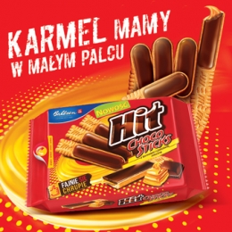 HIT Choco Sticks teraz z karmelem 