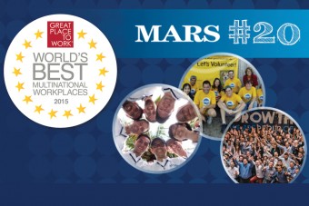 Mars Proud to be a Great Place To Work®… Again!