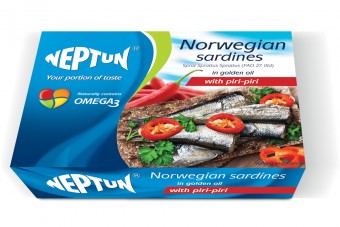 Norwegian Sardines (Sprat Sprattus Sprattus) with piri