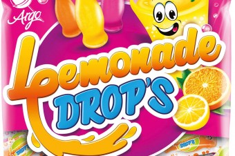 Lemonade Drops - Candies filled with fizzy filling, 90g