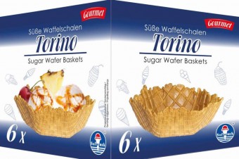 Torino Sugar Wafer Baskets