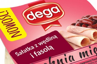 Salad with cold meats and red beans 140g: A new salads line in Dega offer