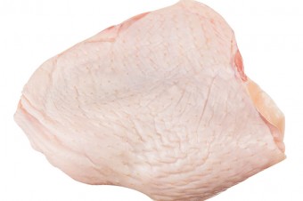 Chicken thigh meat, grade A, without bones, with or without skin