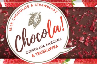 CHOCOLA! Milk chocolate & Strawberry 