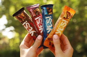 Nestlé launches YES! snack bars in recyclable paper wrapper