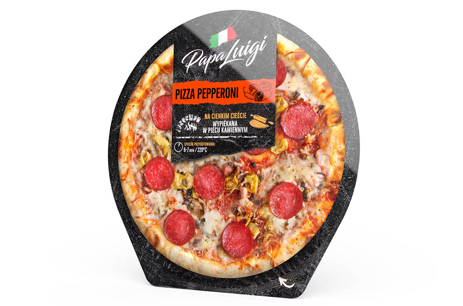 Product Pizza with Pepperoni Papa Luigi 400g - Fresh Pizza Snacks - Needl  by Wabel