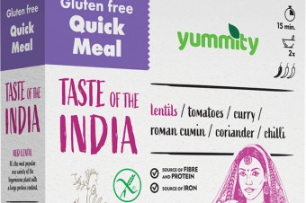 Gluten-free quick meal with an Indian flavor 216 g