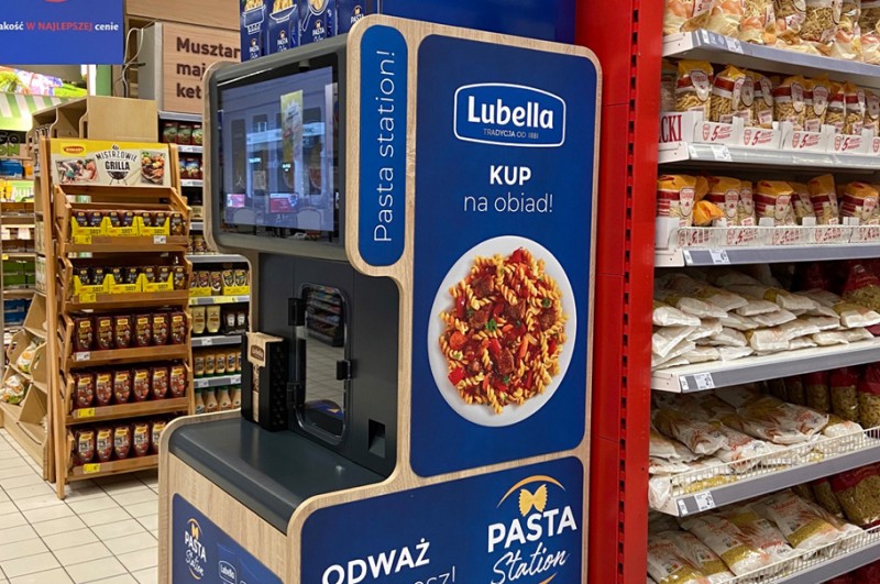 Maspex is testing a pasta refilling machine 