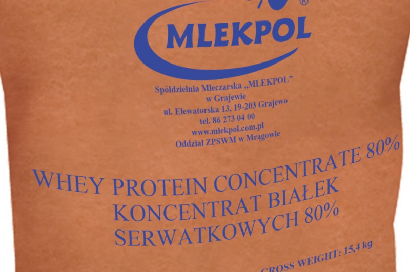 Whey protein concentrate (WPC) powder 80