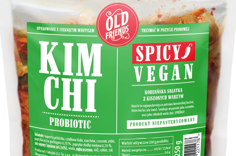 Kimchi Vegan Spicy 